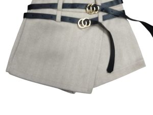 R25634 PANTALON  CORTO CINTURON 4-14