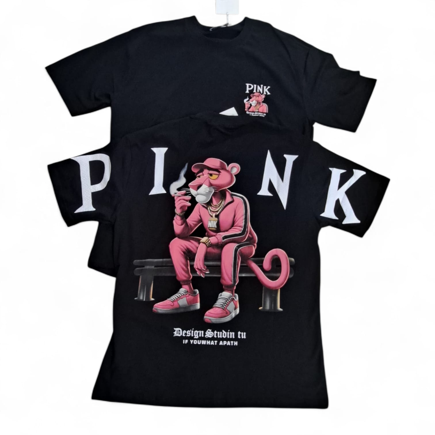 R1967 CAMISETA PANTERA ROSA 38-48