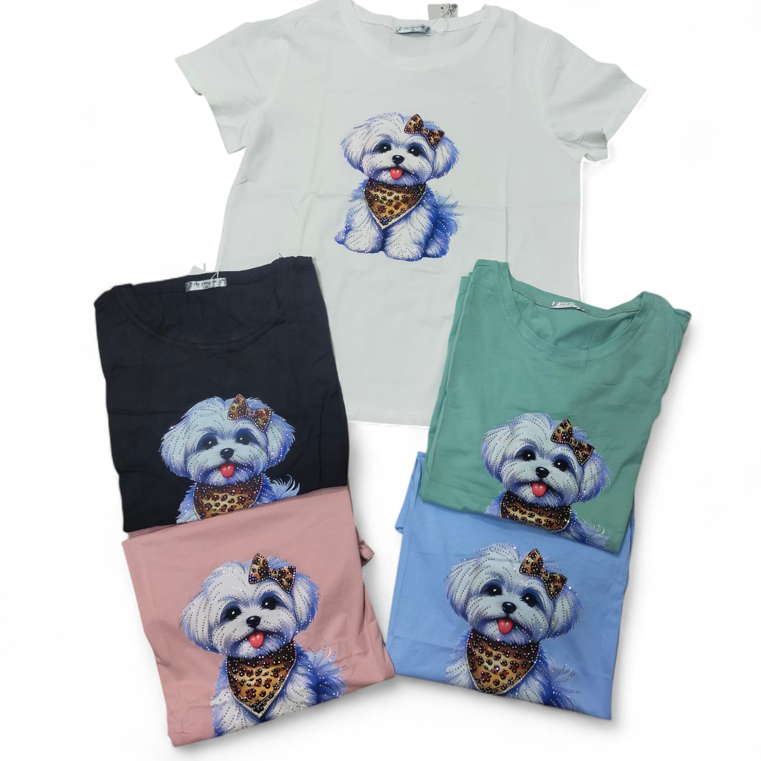 R512 CAMISETAS BASICAS PERRITO 38-44