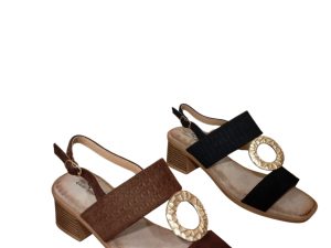 171  SANDALIA TACON BAJO CON CIRCULO 36-41