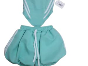 R9871 CONJUNTO NIÑA PANTALON BOMBA T.4-14